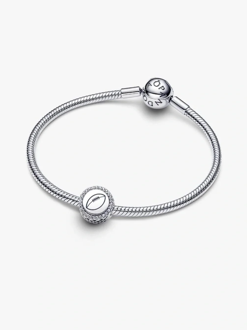 Pandora Engravable Football Charm